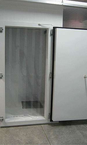 Cortina de pvc para câmara frigorífica Cortina de pvc para câmara frigorífica