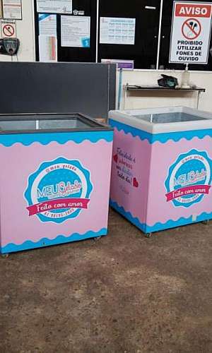 Envelopamento de freezer Envelopamento de freezer