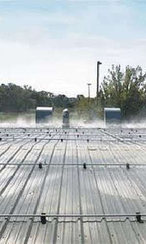 Resfriamento de telhado por aspersão Resfriamento de telhado por aspersão